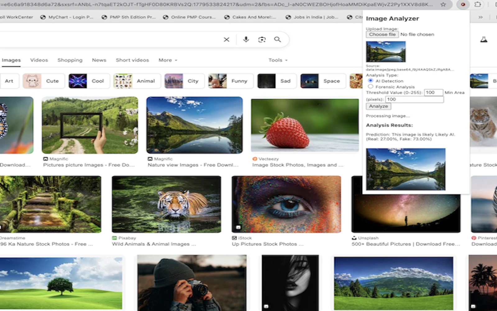 Truthlens AI Image analyzer screenshot 3