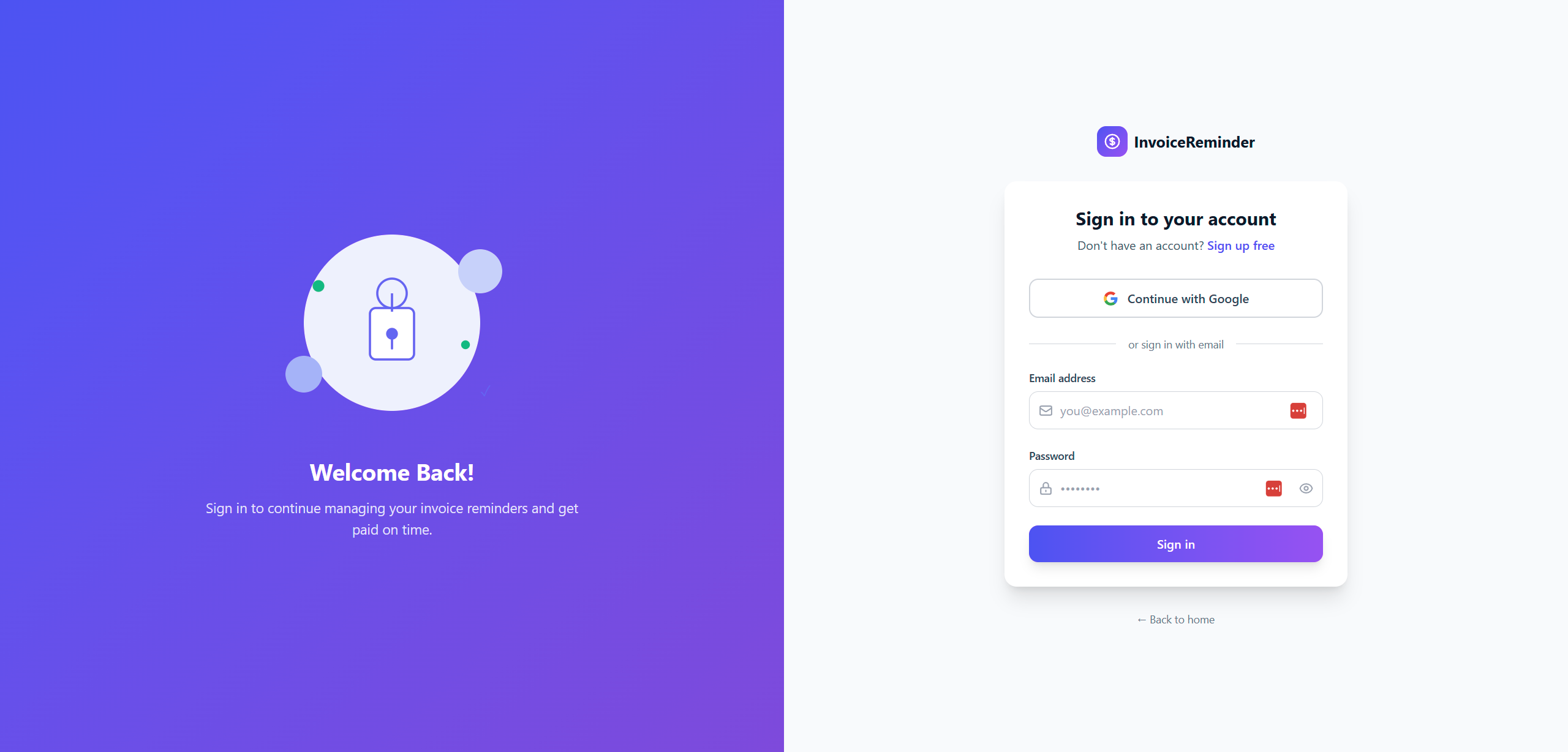 InvoiceReminder.co gallery image