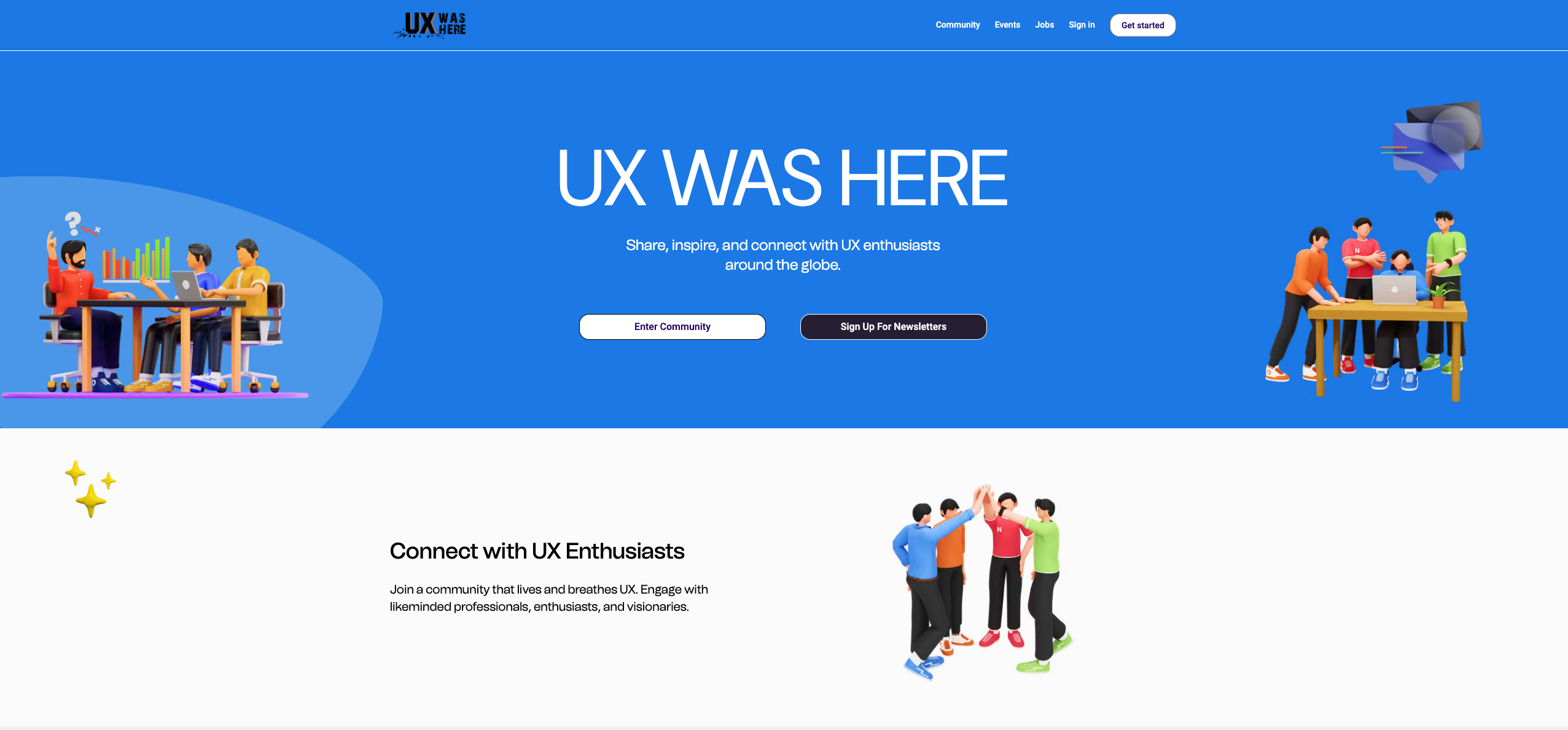 UX war hier Community Medien 1