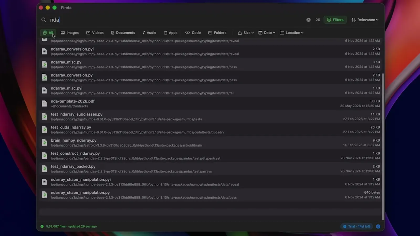 Finda screenshot 1 (video preview)