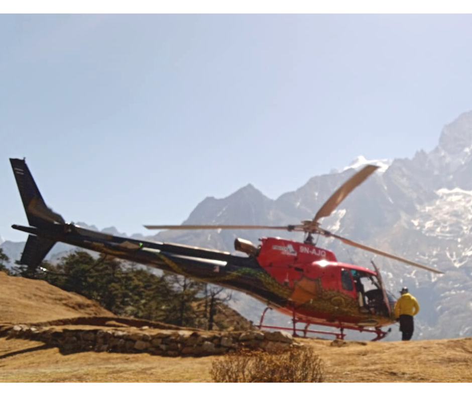 Everest base camp helicopter tour