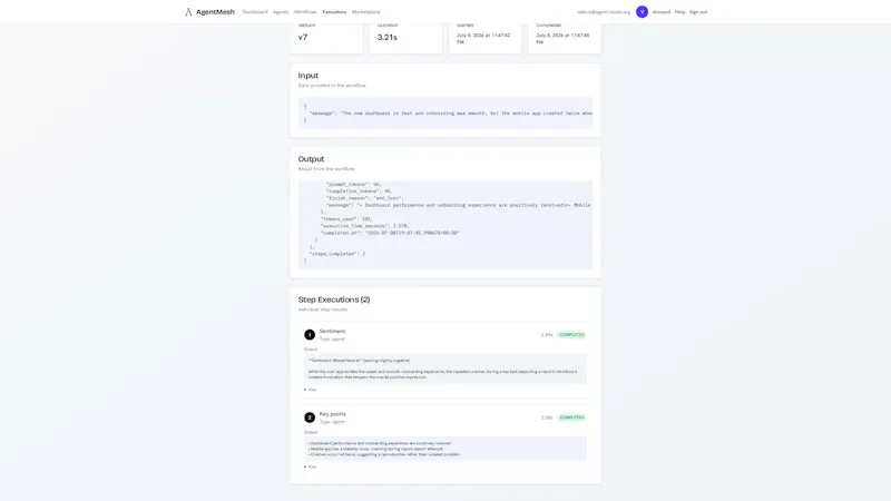 AgentMesh screenshot 5