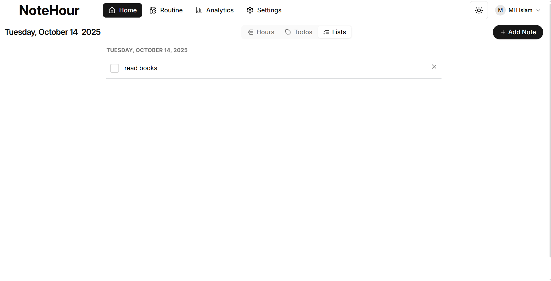 NoteHour gallery image