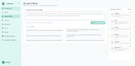 LitLyzer - Research Intelligence gallery image