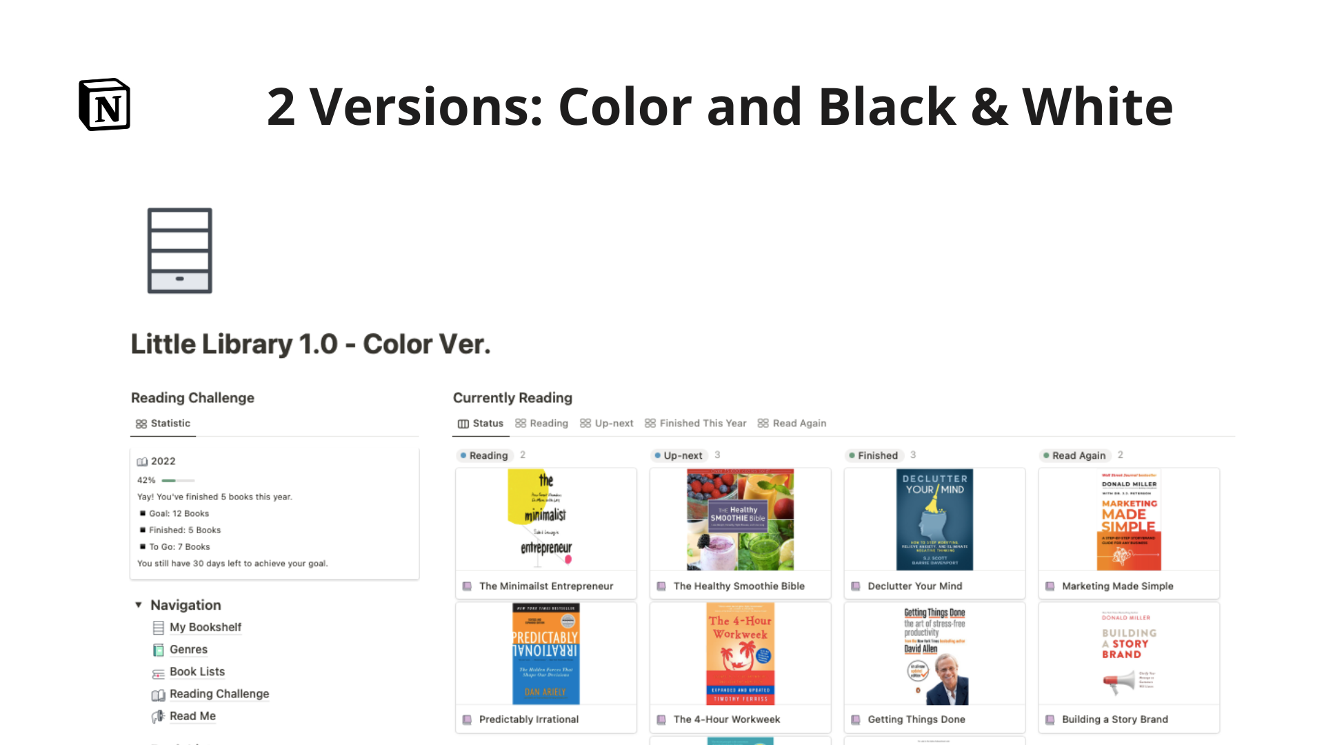 ห้องสมุดเล็ก ๆ 1.0 - เทมเพลตแนวคิดการติดตามการอ่าน media 4