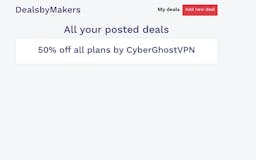 Deals by Makers media 1