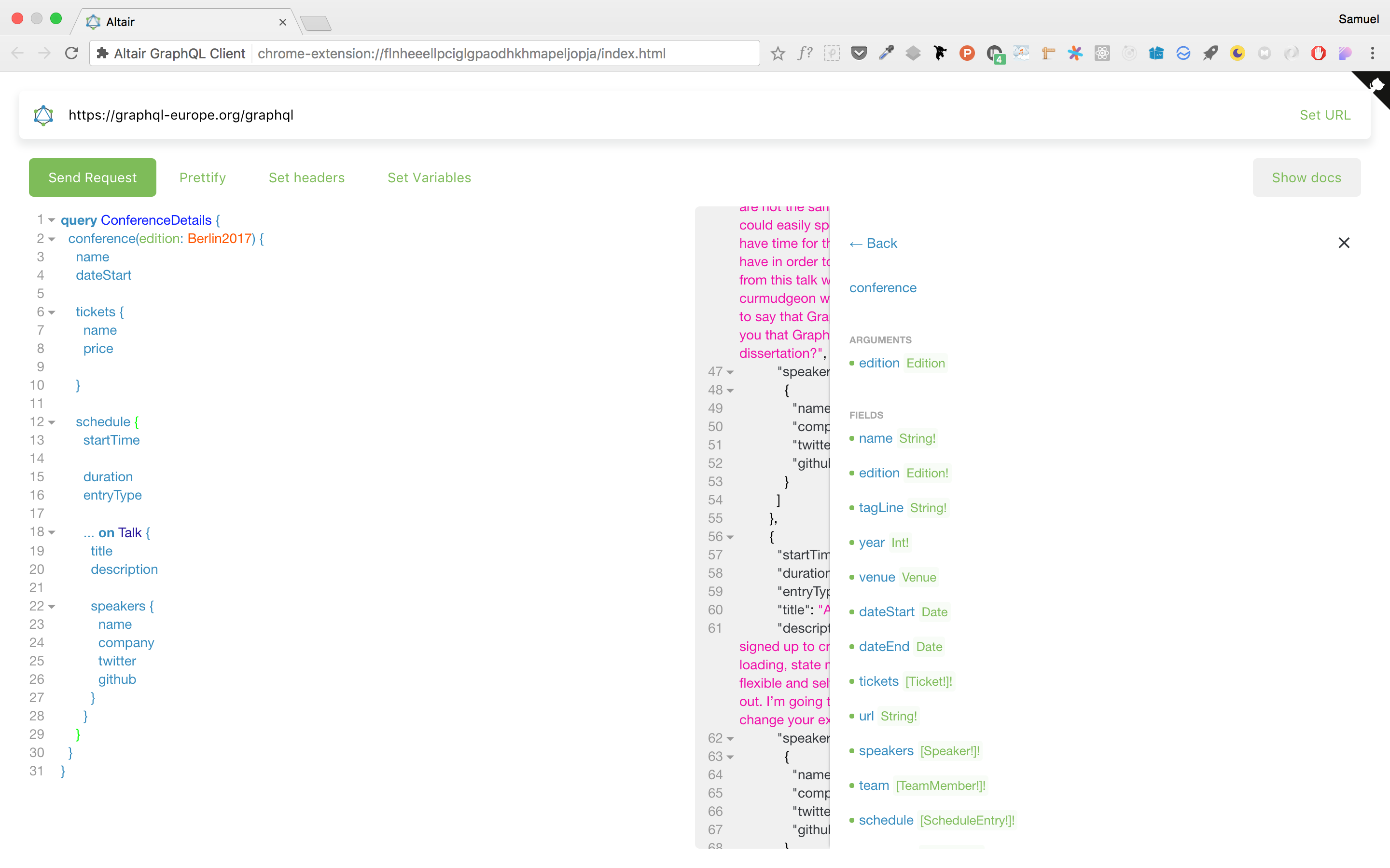 Altair GraphQL Client gallery image