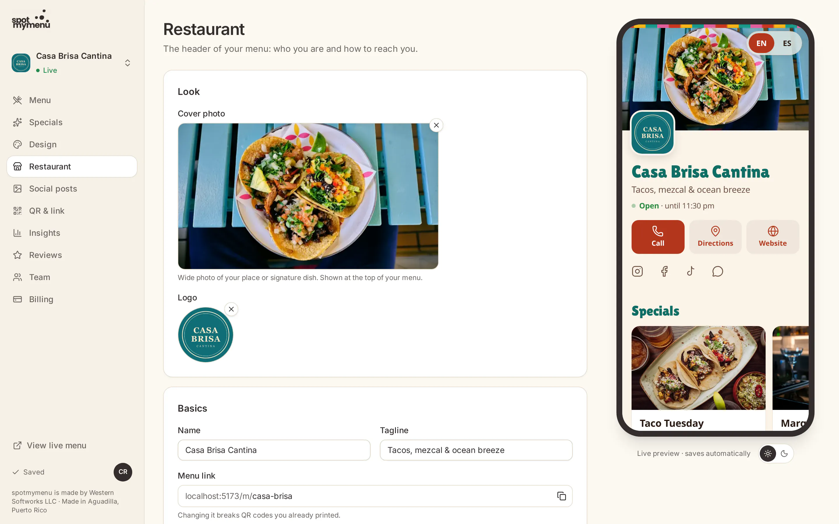 spotmymenu gallery image