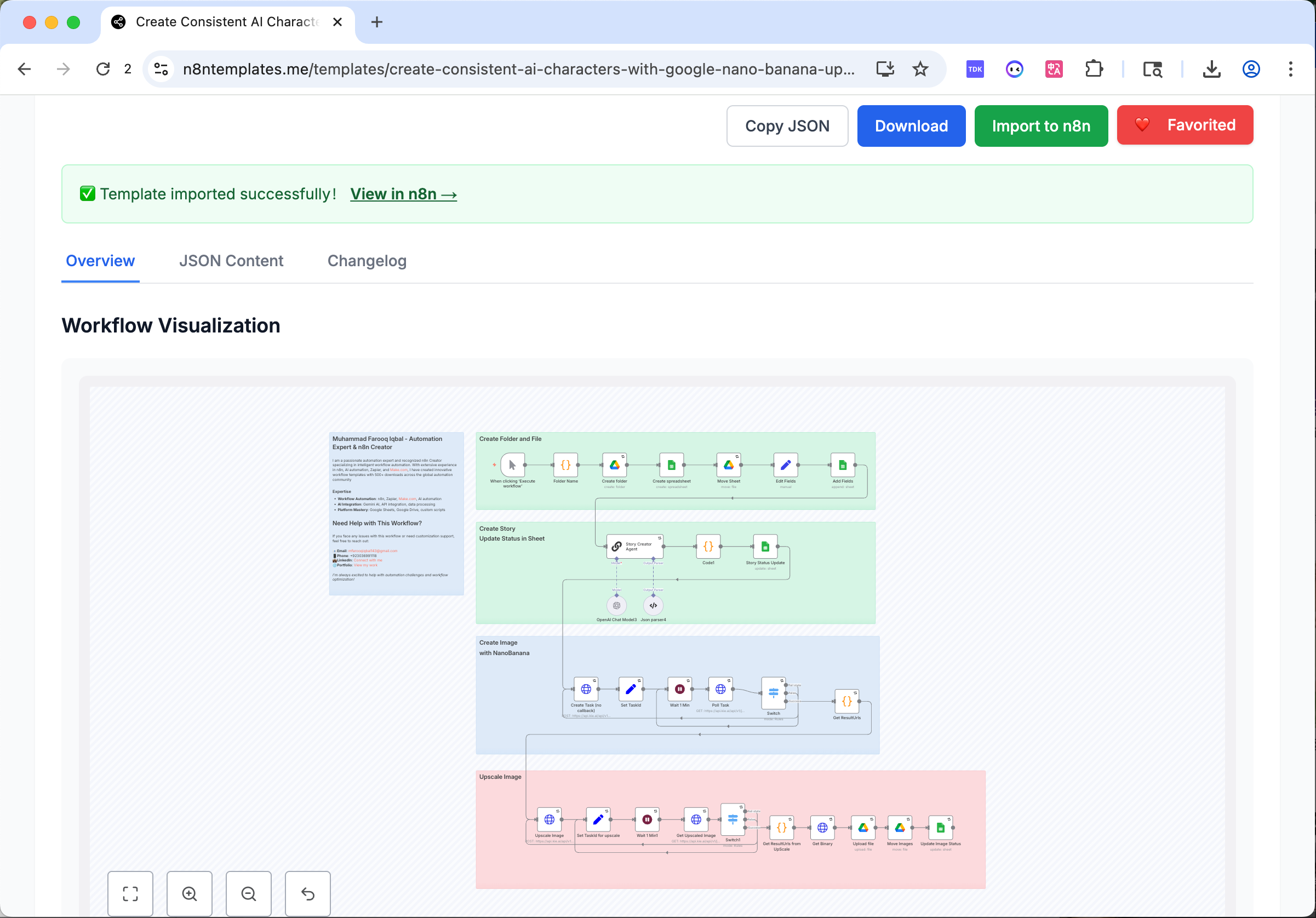 My n8n Templates gallery image