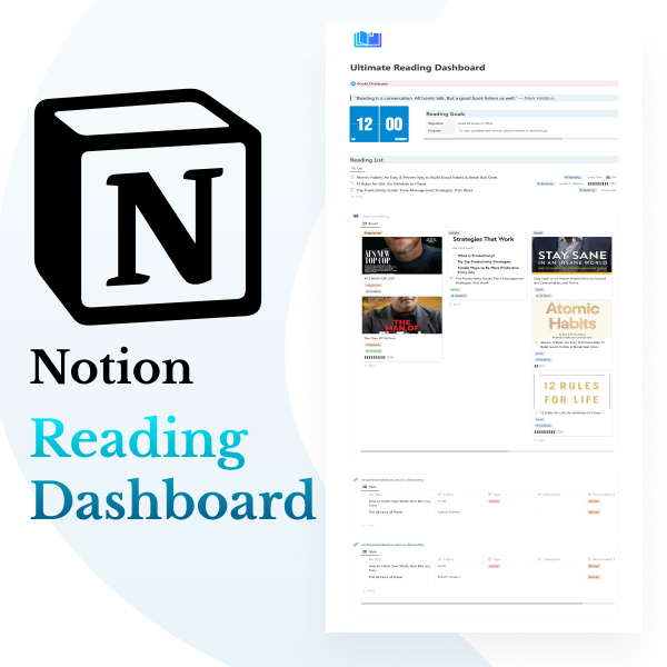 Reading Dashboard