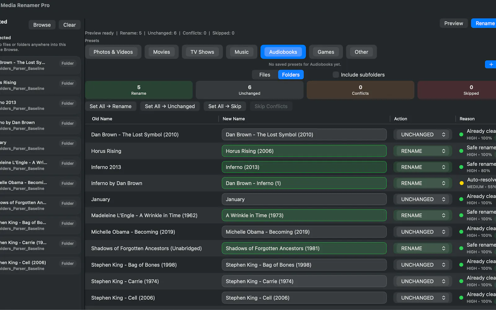 Media Renamer Pro screenshot 6