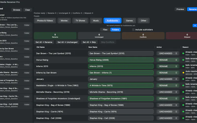 Media Renamer Pro screenshot 6