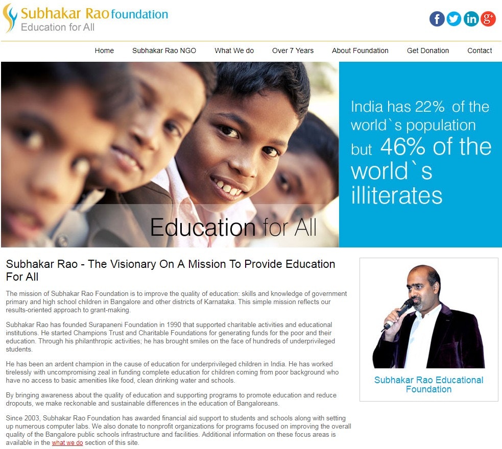 Subhakar Rao Education Foundation