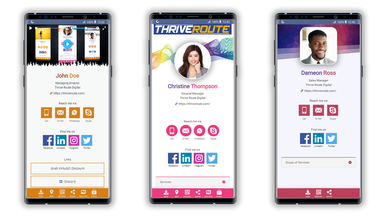 Virtugo - นามบัตรดิจิตอล media 3
