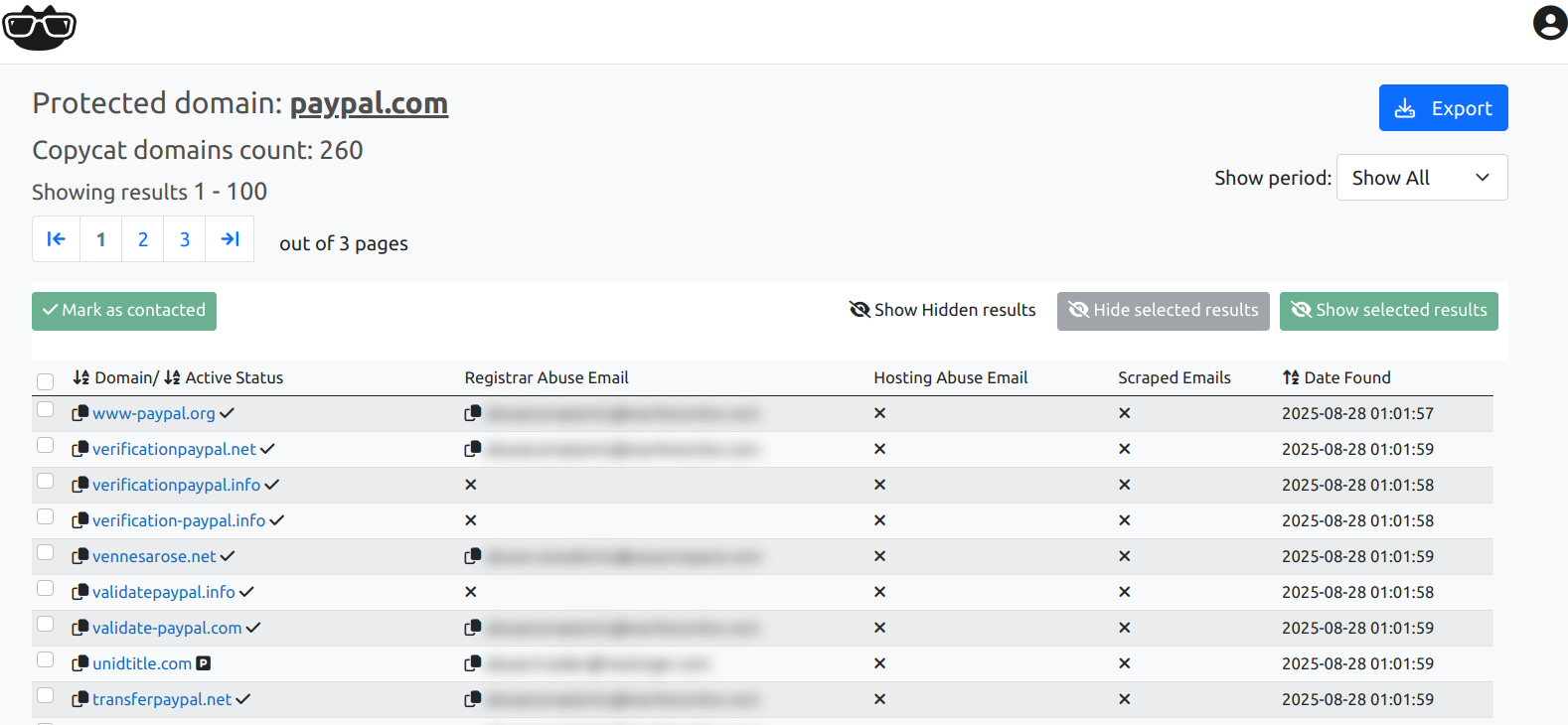 Média Incendie - Protégez vos sites Web contre le phishing, la mauvaise utilisation et les sosies. 5
