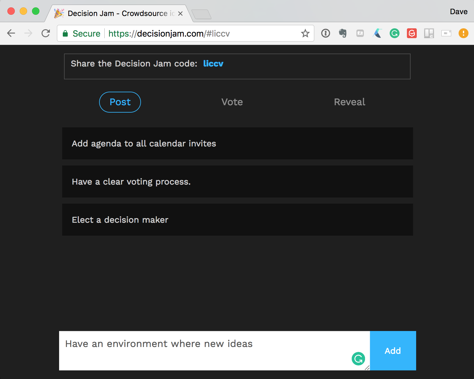 Decision Jam gallery image