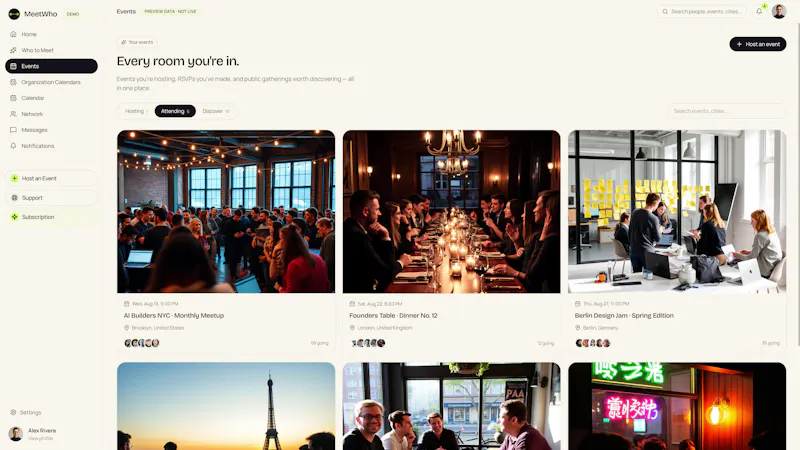 MeetWho screenshot 3