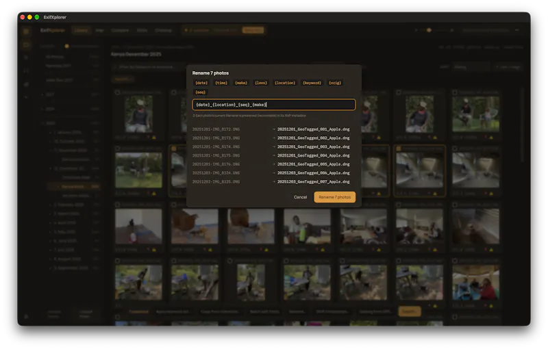 ExifXplorer screenshot 7