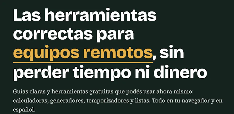 Herramientas Freelance screenshot 3