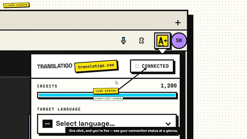 Translatigo - No words Only Voice screenshot 1 (video preview)