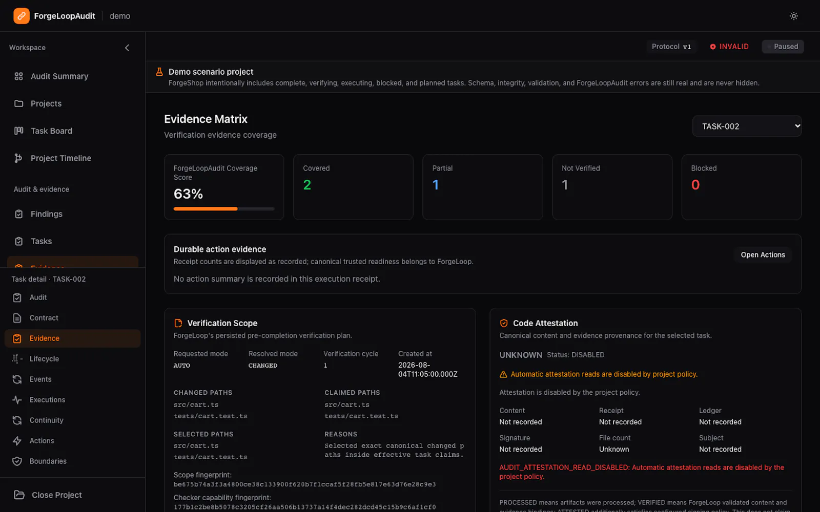 ForgeLoop screenshot 2