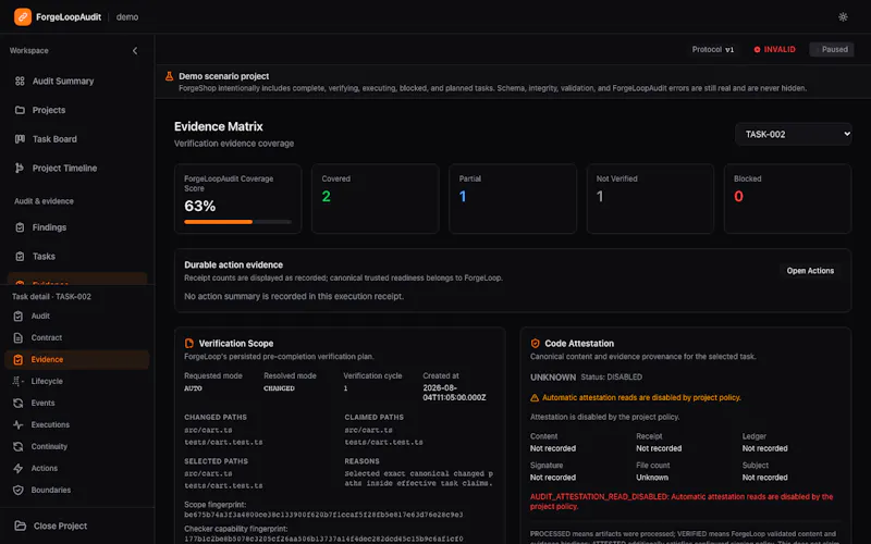 ForgeLoop screenshot 2