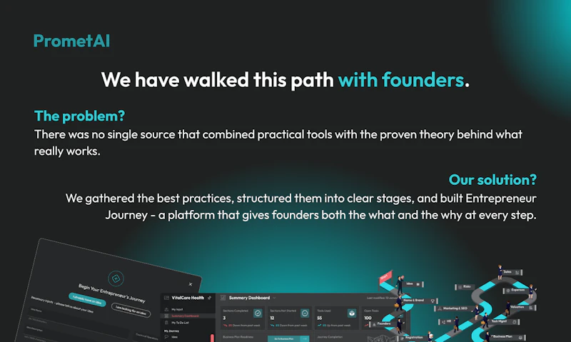 PrometAI - Entrepreneur Journey screenshot 6