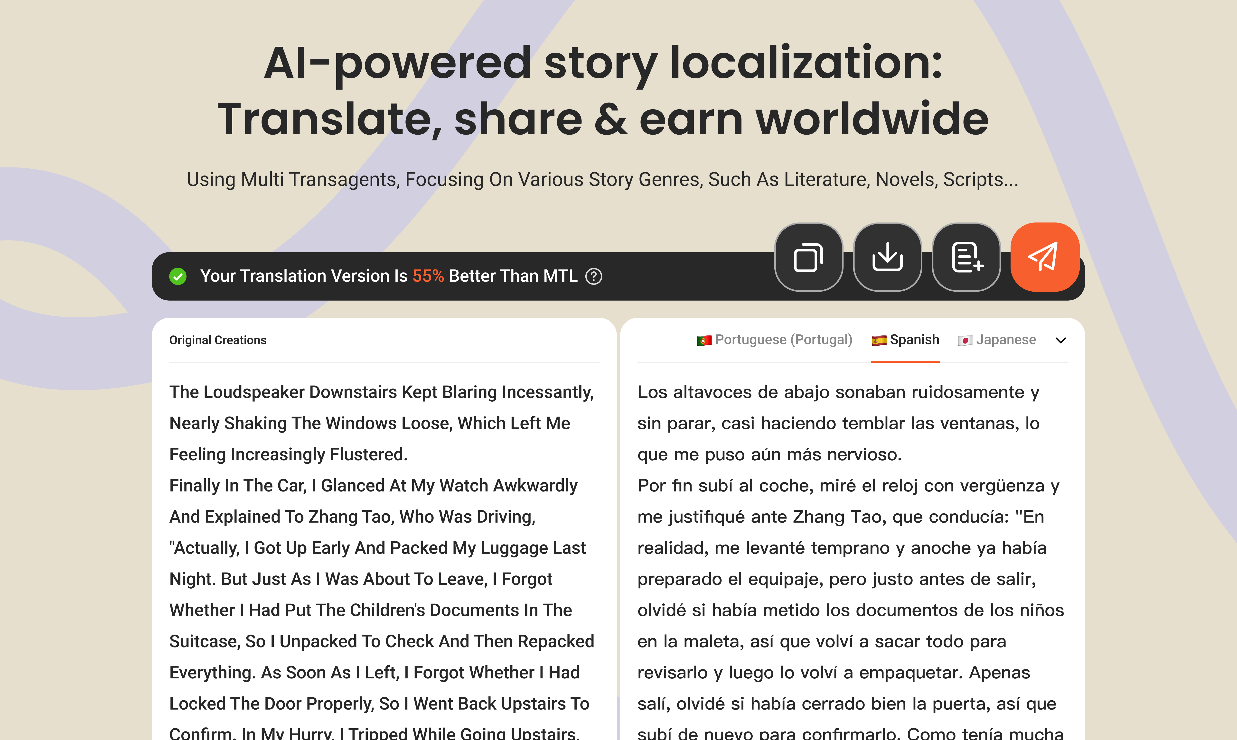 startuptile SagaLabs AI-Translate like a native