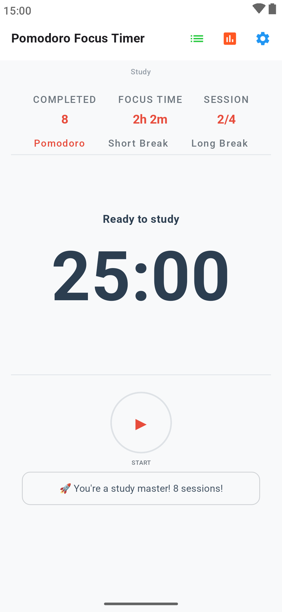 Pomodoro Focus Timer gallery image