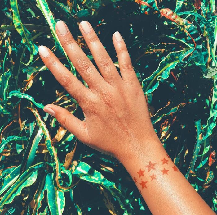 Starry, Modern Henna Tattoo Design