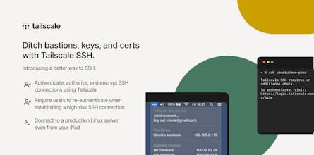 Tailscale SSH gallery image