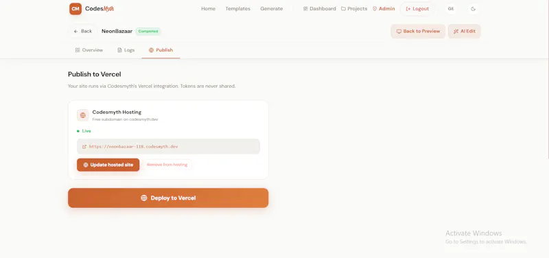 Codesmyth screenshot 9
