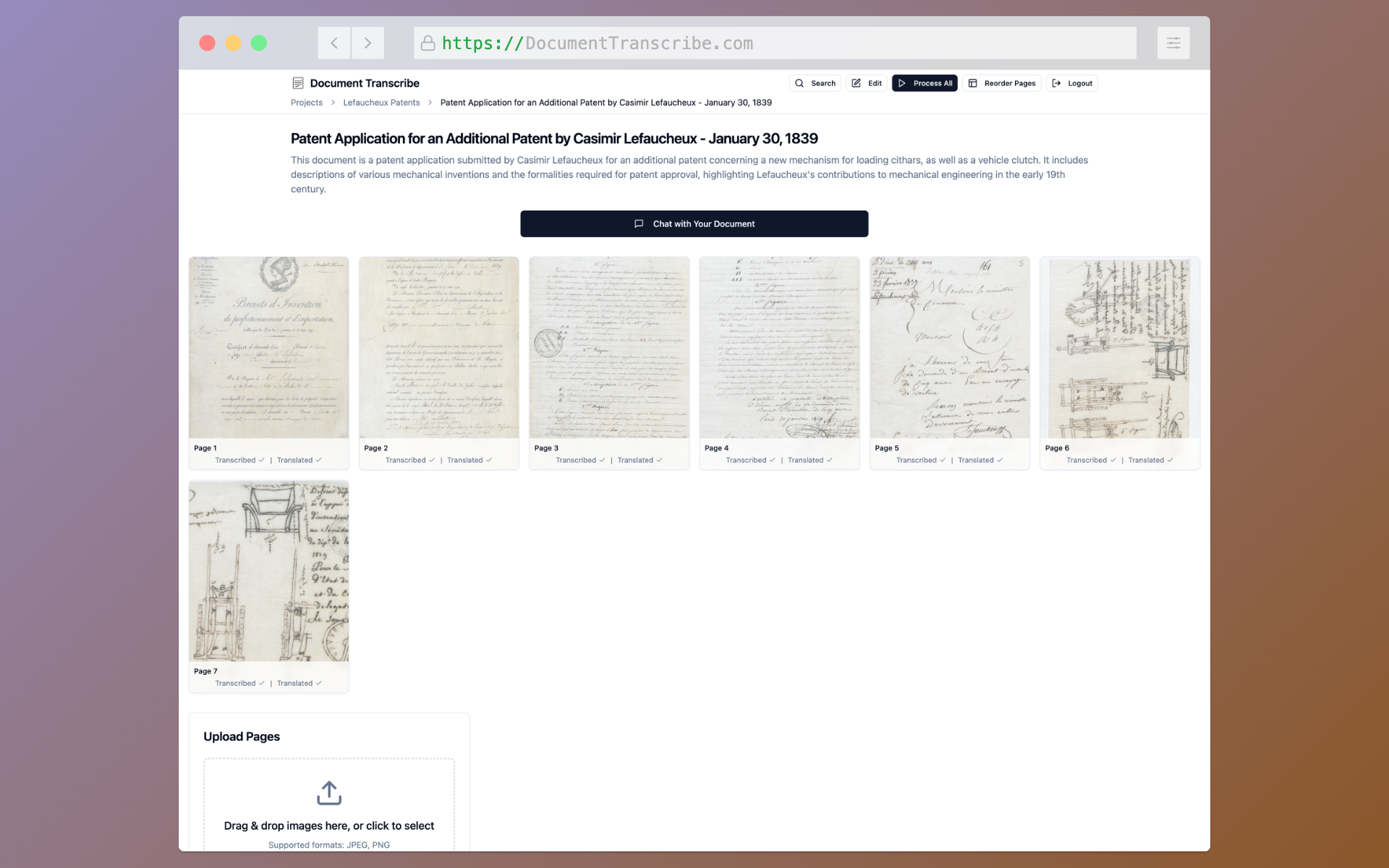DocumentTranscribe.com media 6