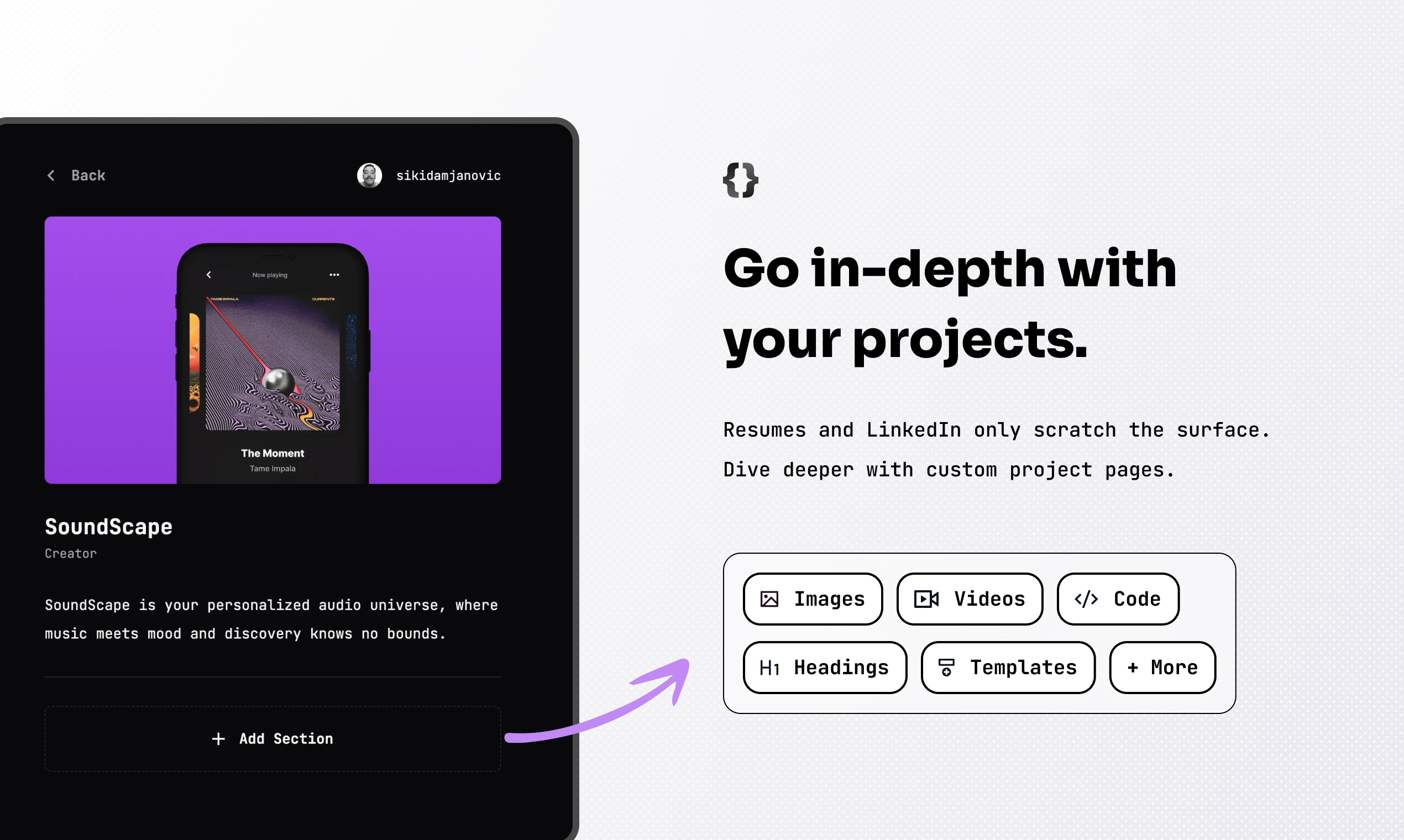 Devflex - Craft your ultimate developer portfolio media 1