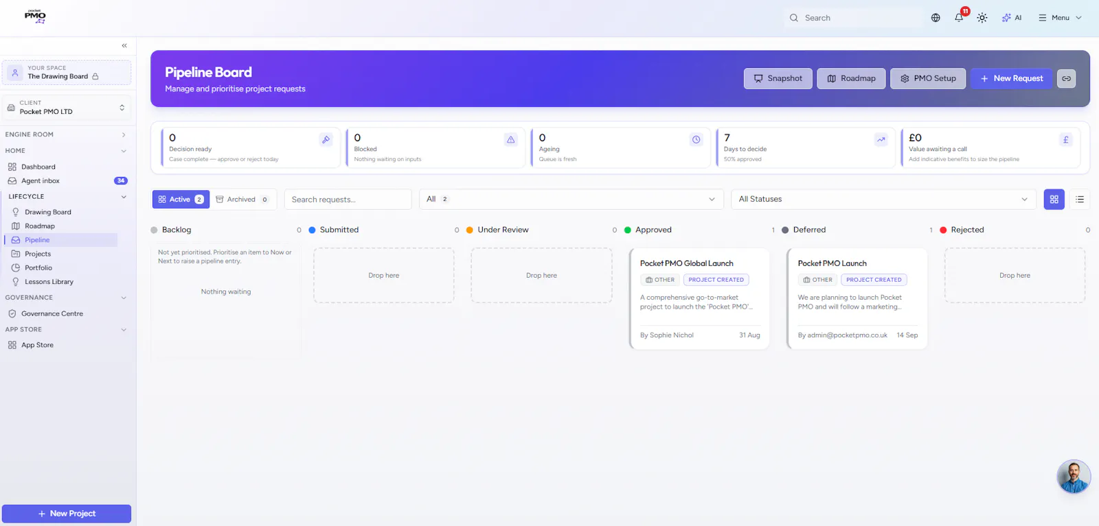 Pocket PMO screenshot 4