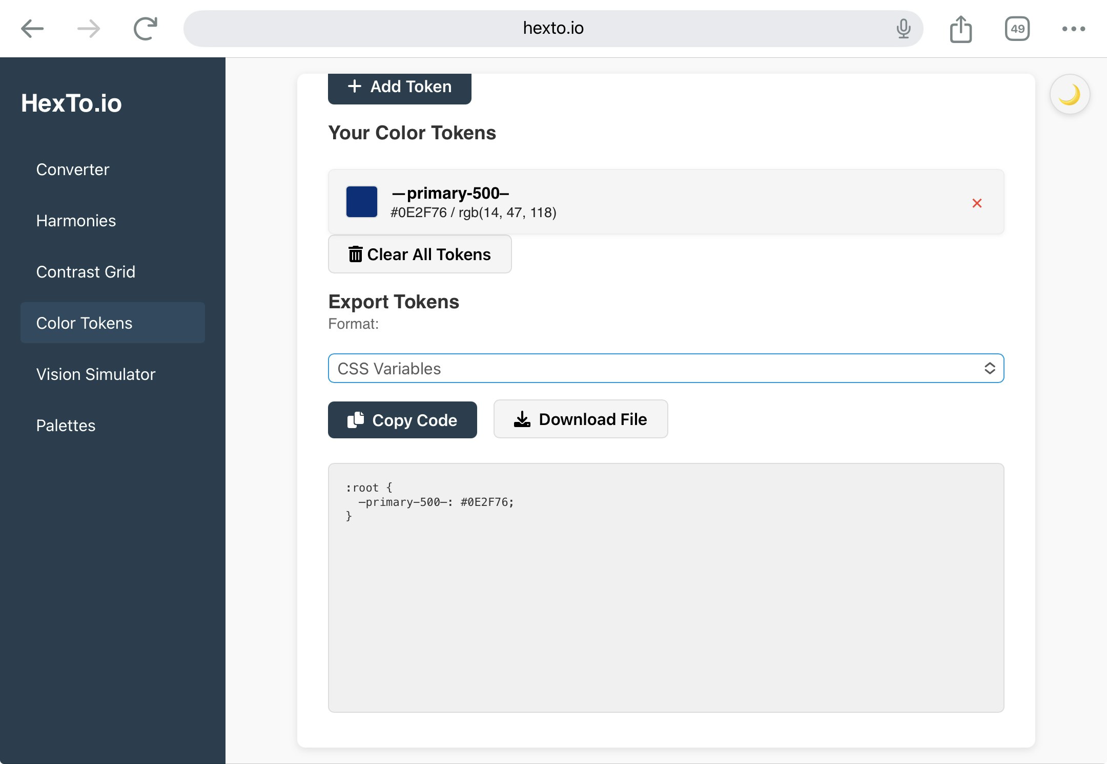 HexTo.io gallery image