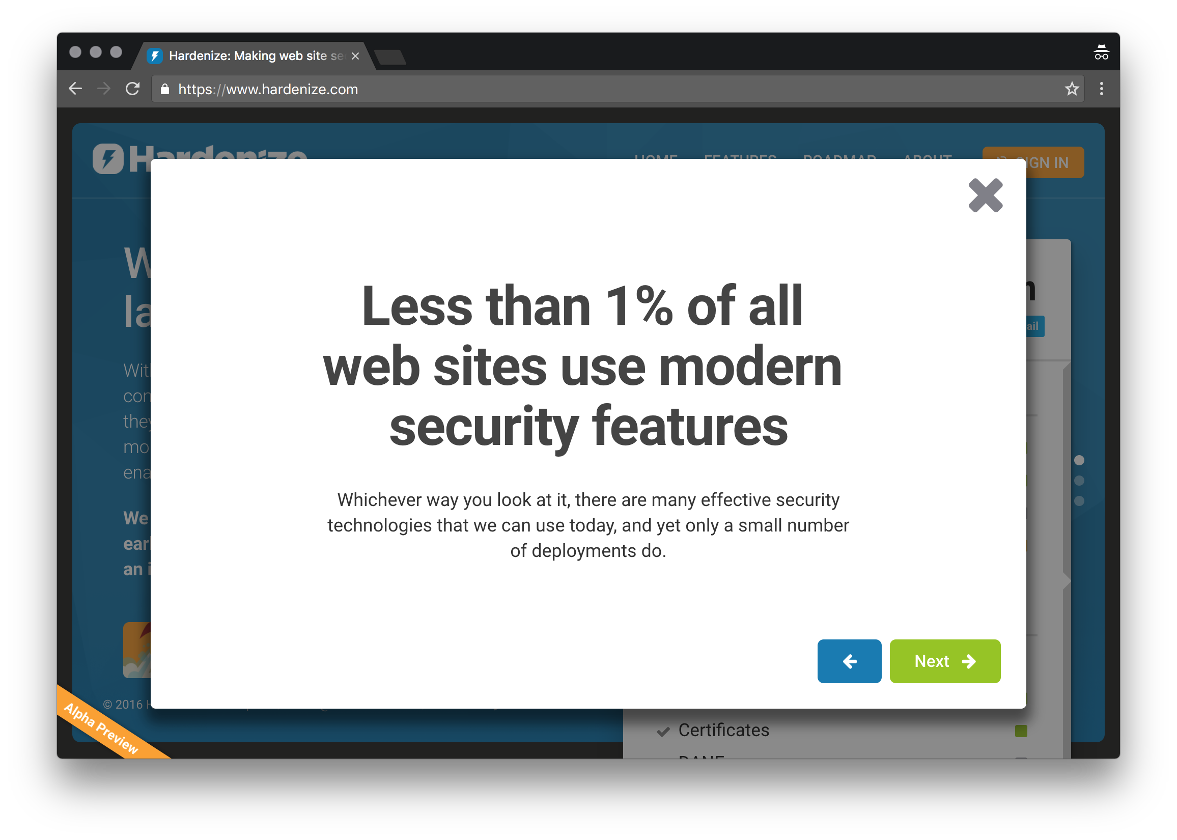 Hardenize gallery image