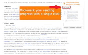 Simple Reading Progress Tracker gallery image