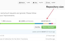 GitHub Repository Size media 1