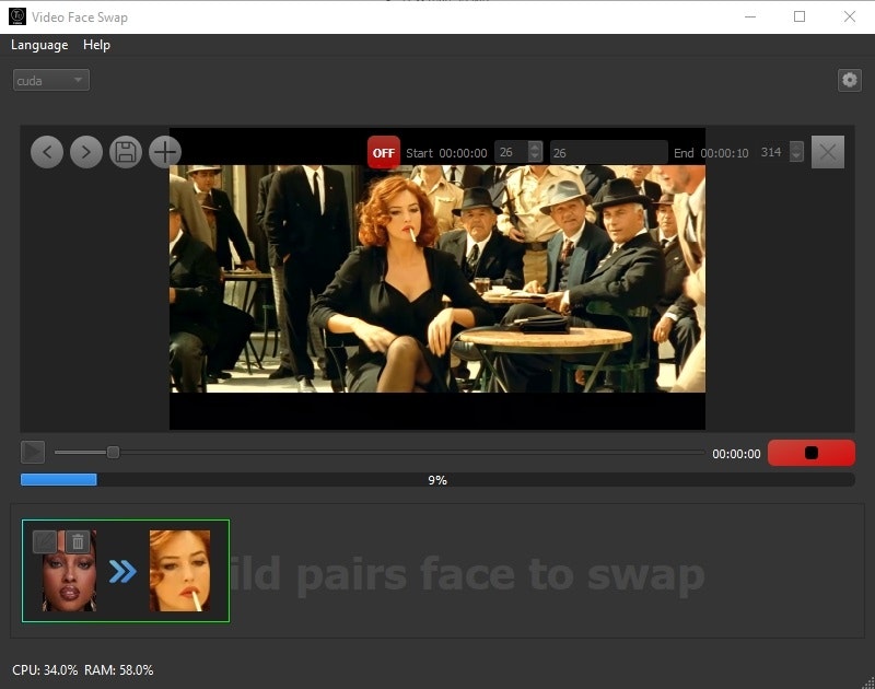 Tuguoba Video FacesWap - Video di qualità in studio Swaps, nessun editor richiesto media 2