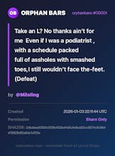 Orphan Bars gallery image