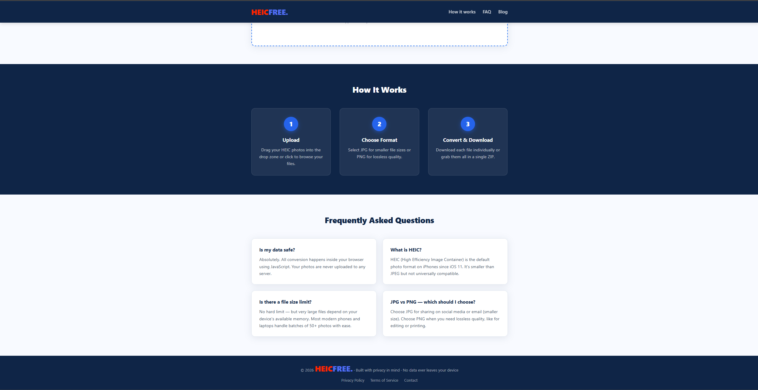 HEICfree - Screenshot 2 showing product features and functionality