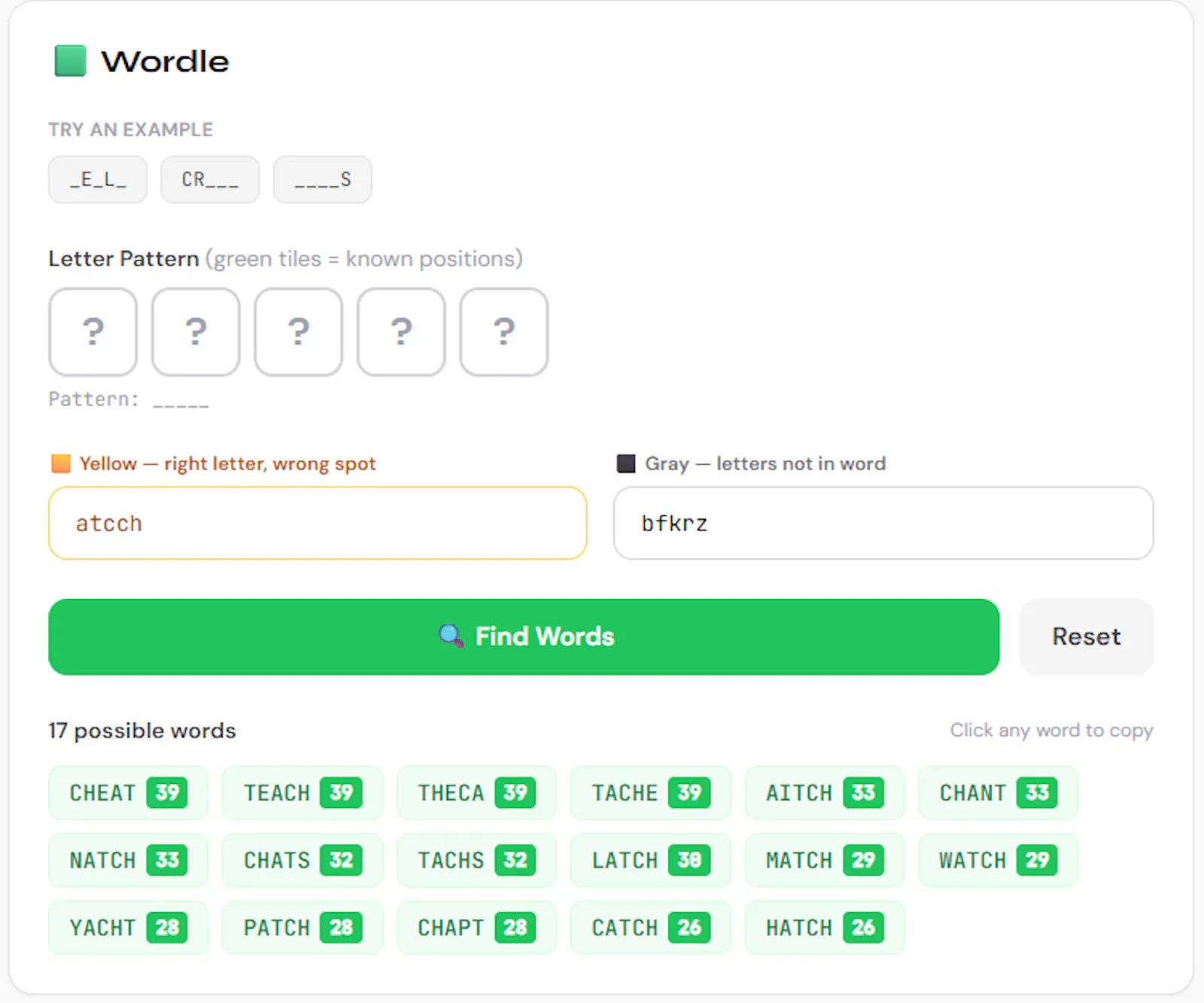 ClueSolver.io screenshot 2