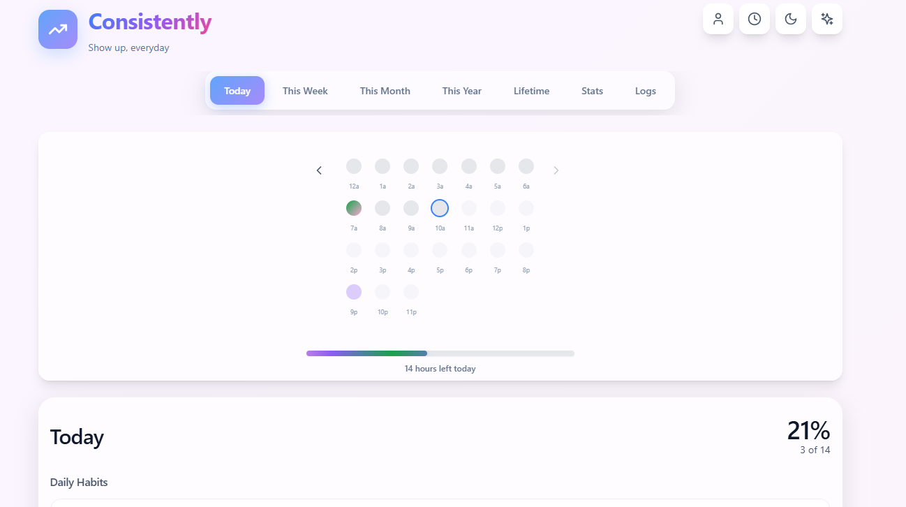 consistently.app gallery image