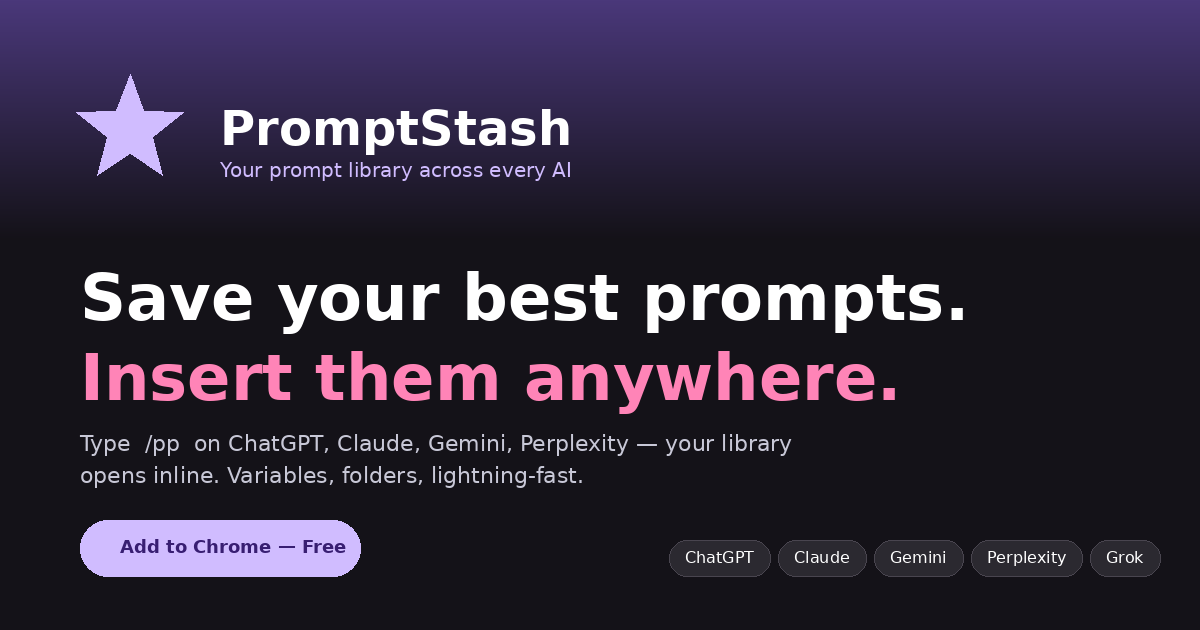 PromptStash gallery image