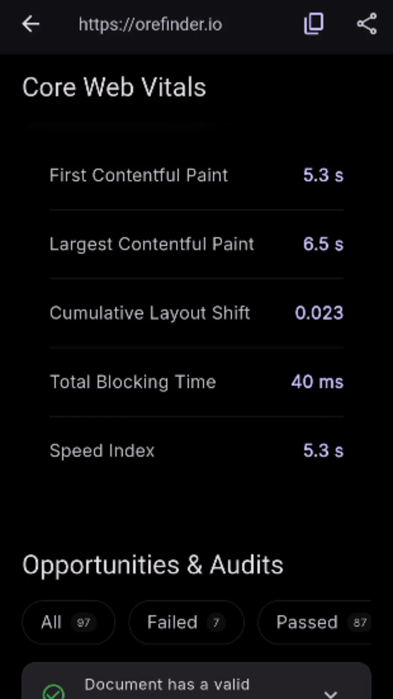 Cyfrow Pagespeed Analyzer screenshot 3