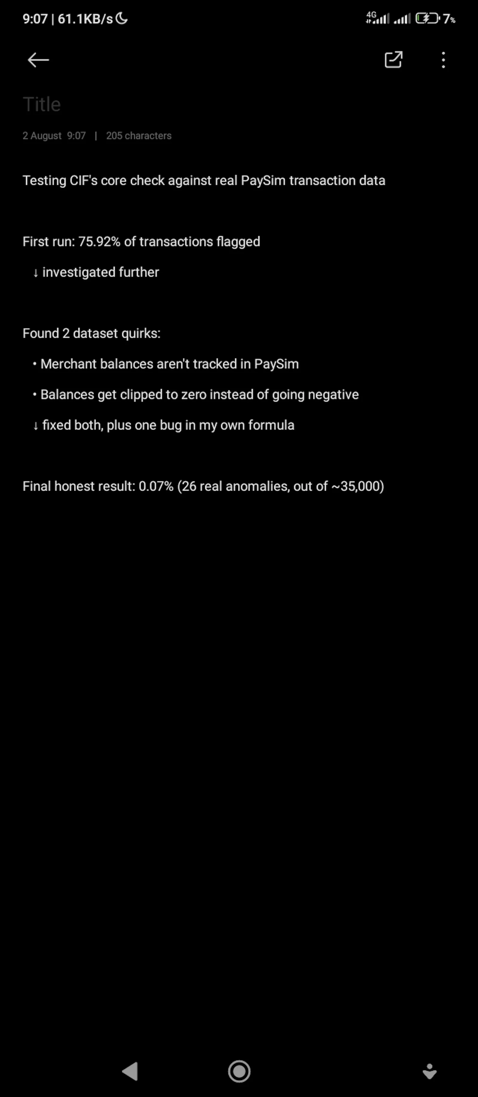 CIF Scanner screenshot 1