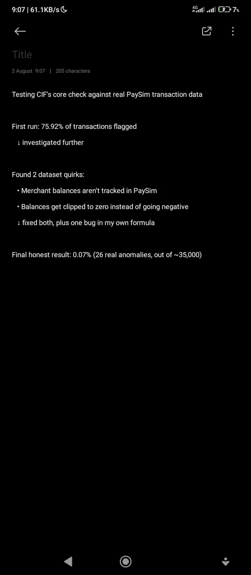 CIF Scanner screenshot 1