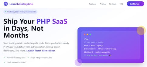 Launch SaaS Faster - Production-Ready gallery image
