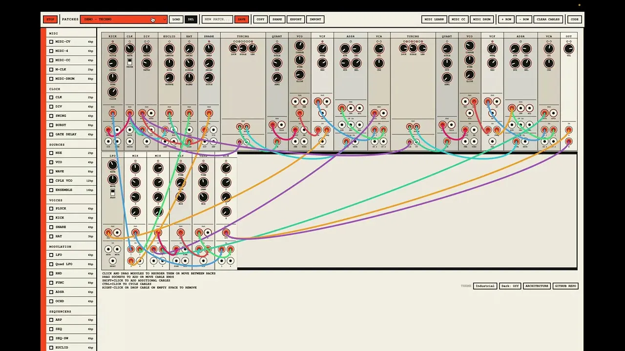 Eurorack JS gallery image
